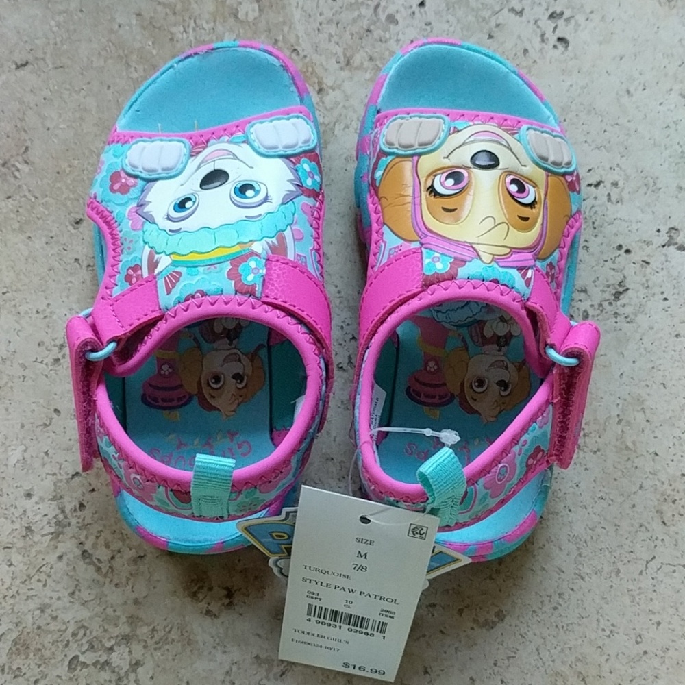 Paw Patrol new sandals